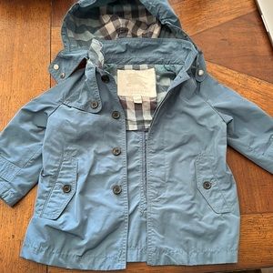 Burberry authentic toddler raincoat 12M